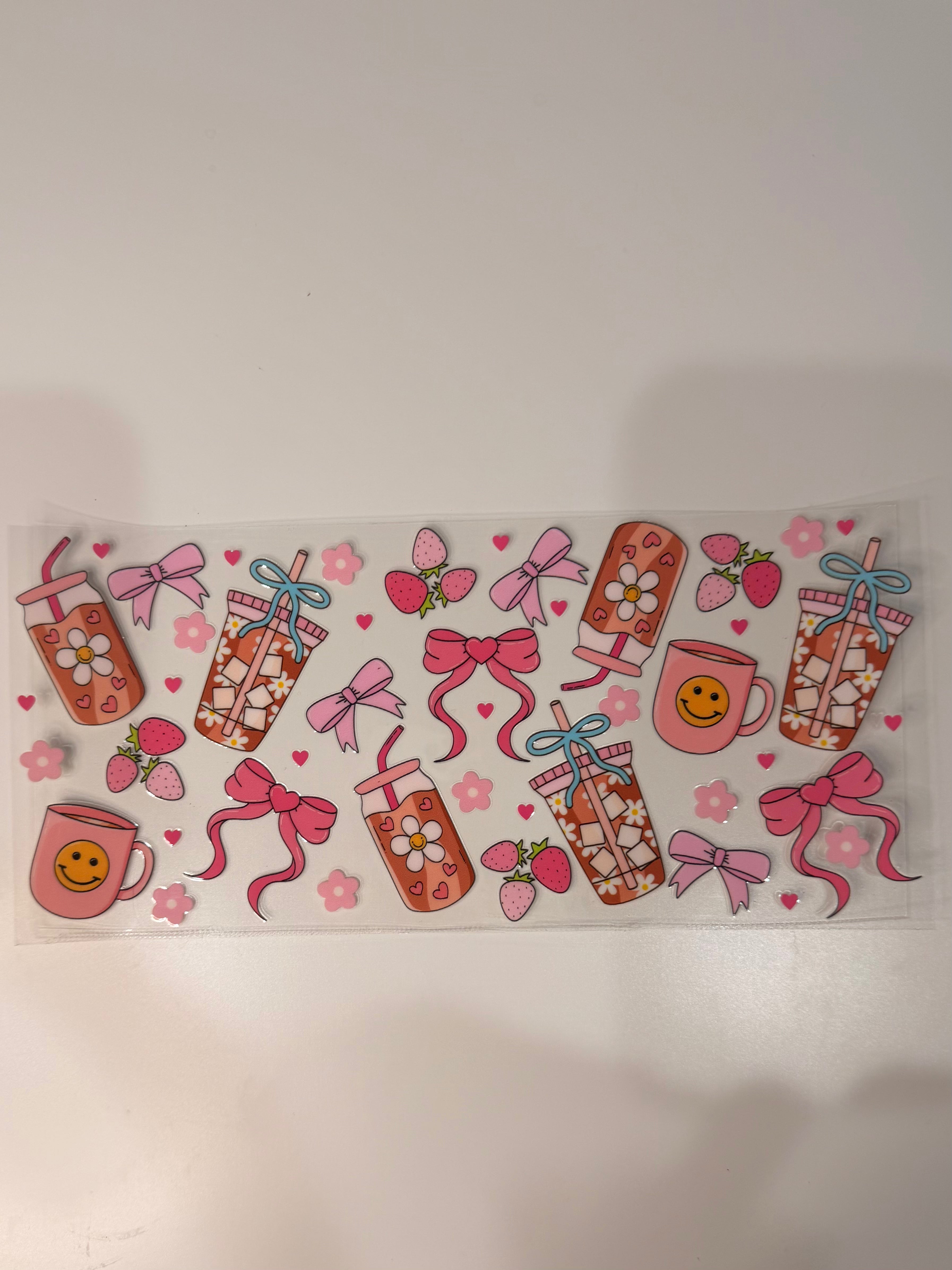 Coquette & Girly Wrap 008 cup design
