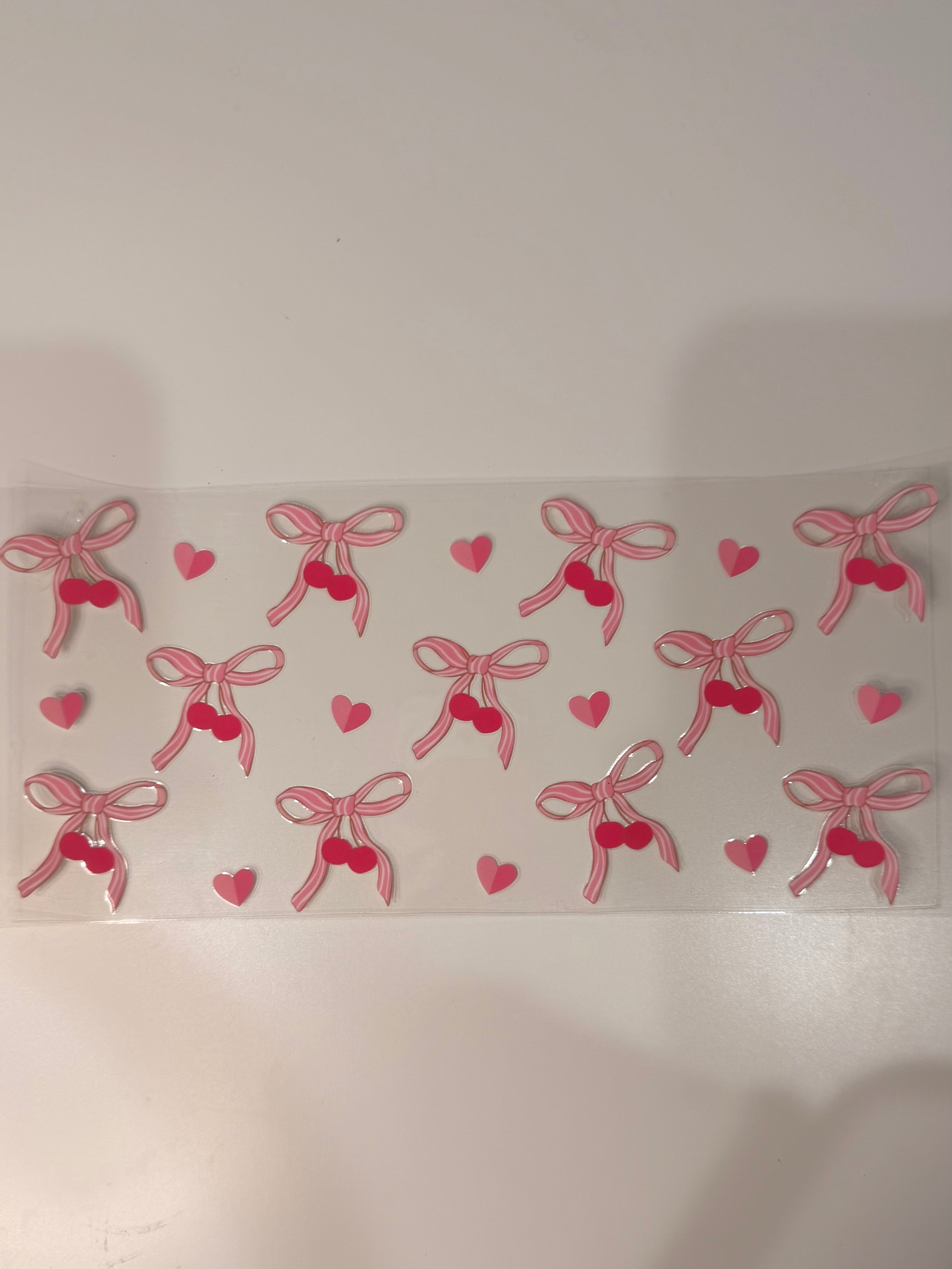 Coquette & Girly Wrap 009 cup design