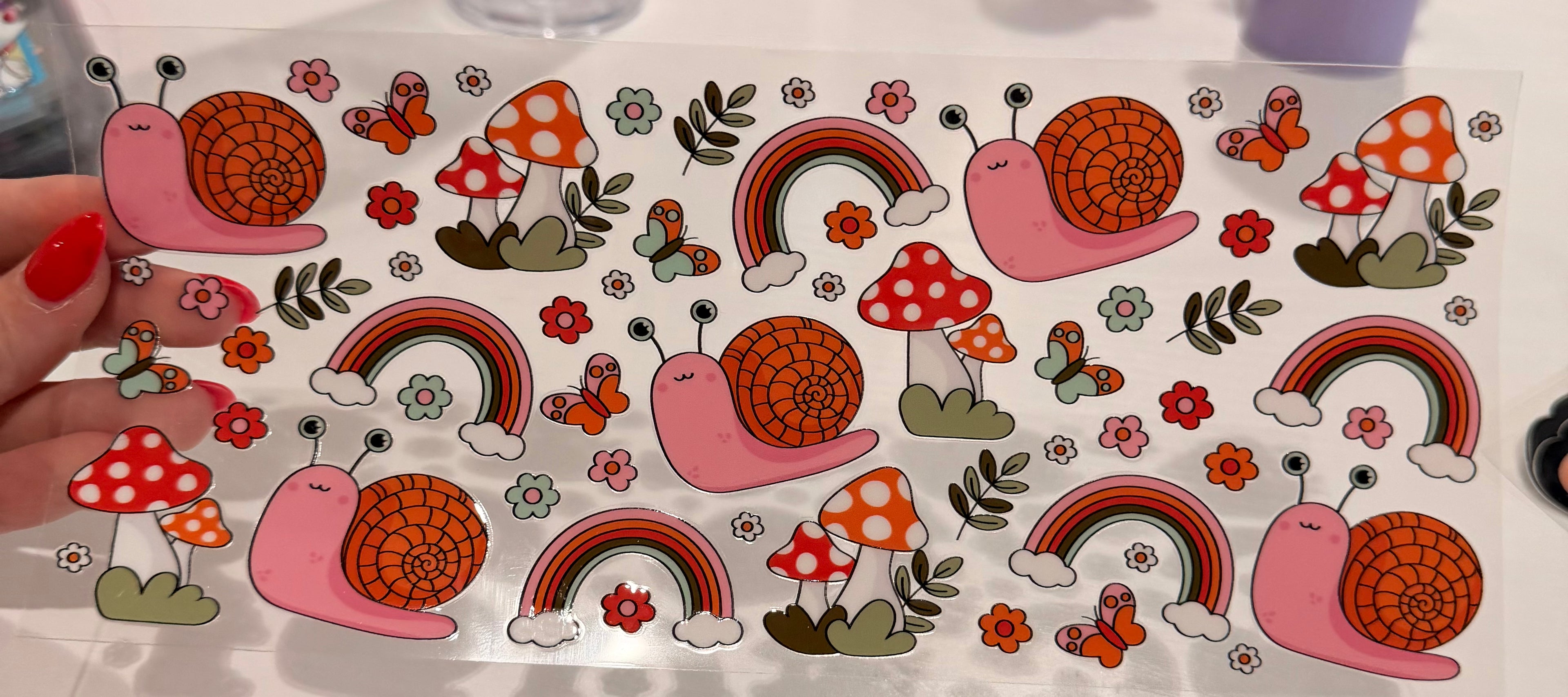 Coquette & Girly Wrap 020 cup design