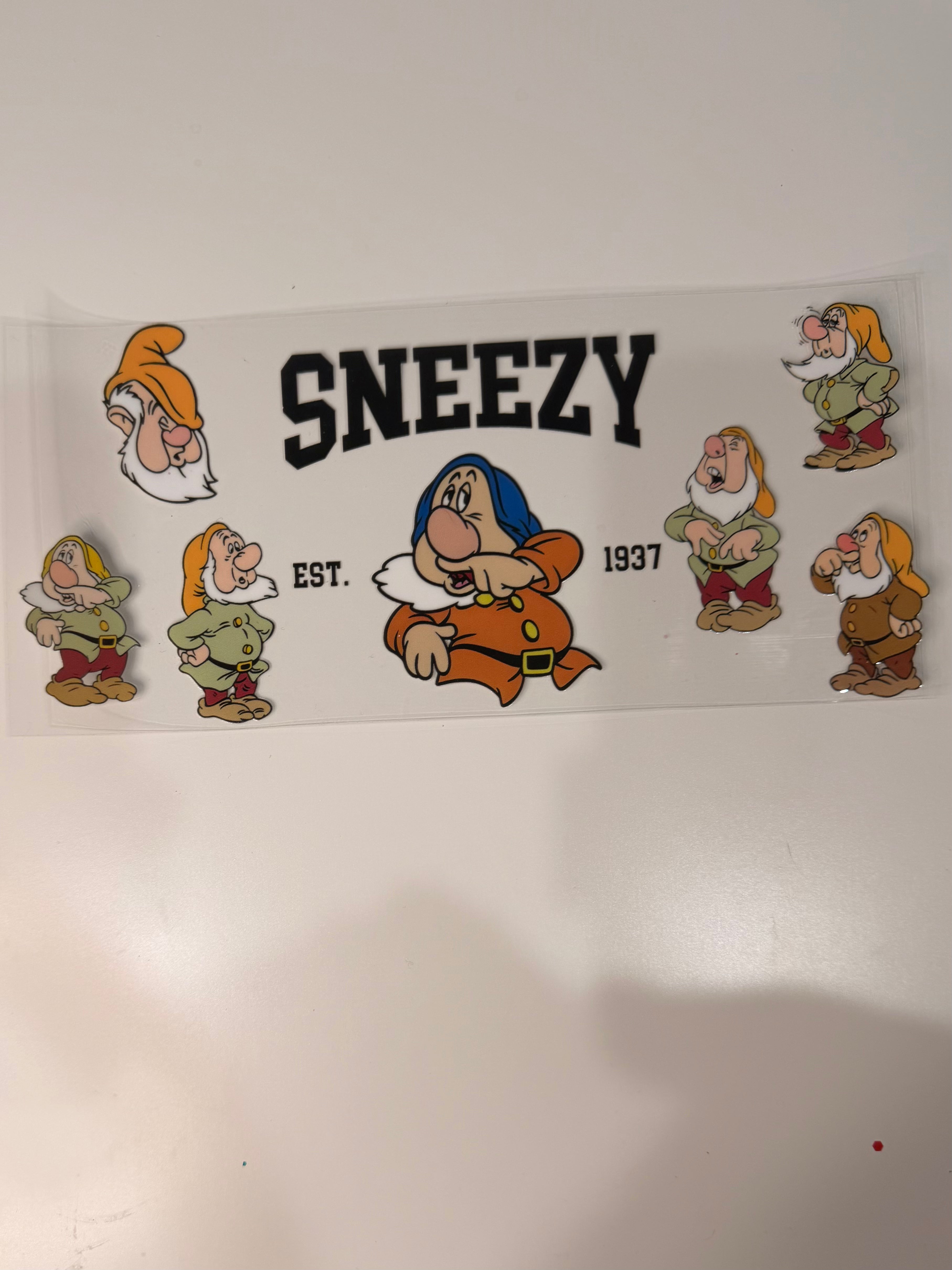 Disney Wrap 034 cup design
