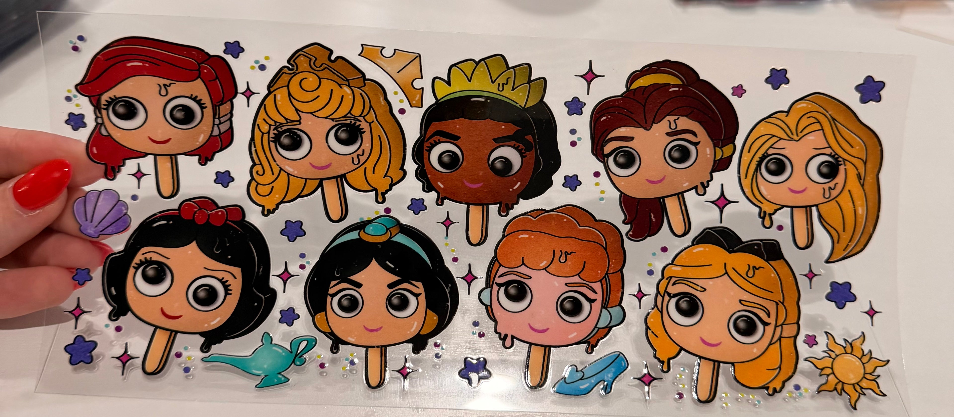 Disney Wrap 052 cup design