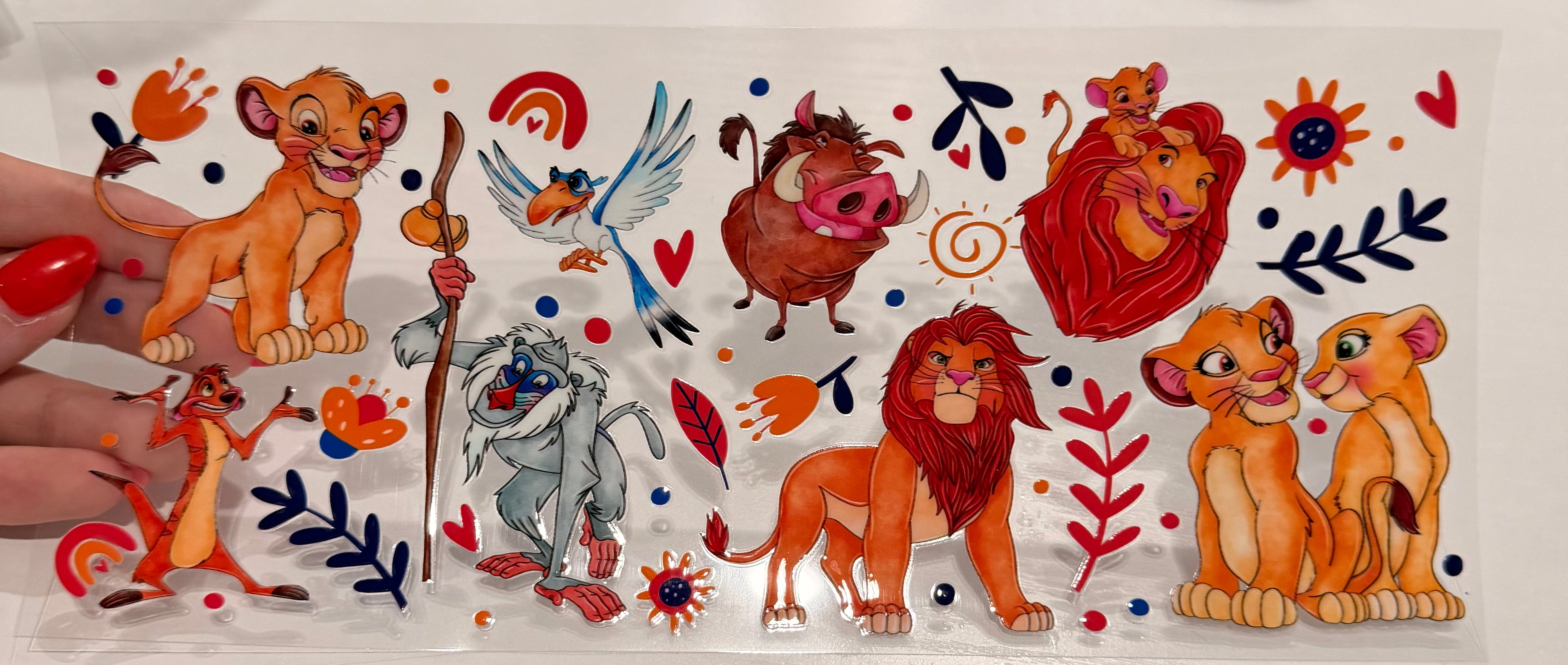 Disney Wrap 060 cup design