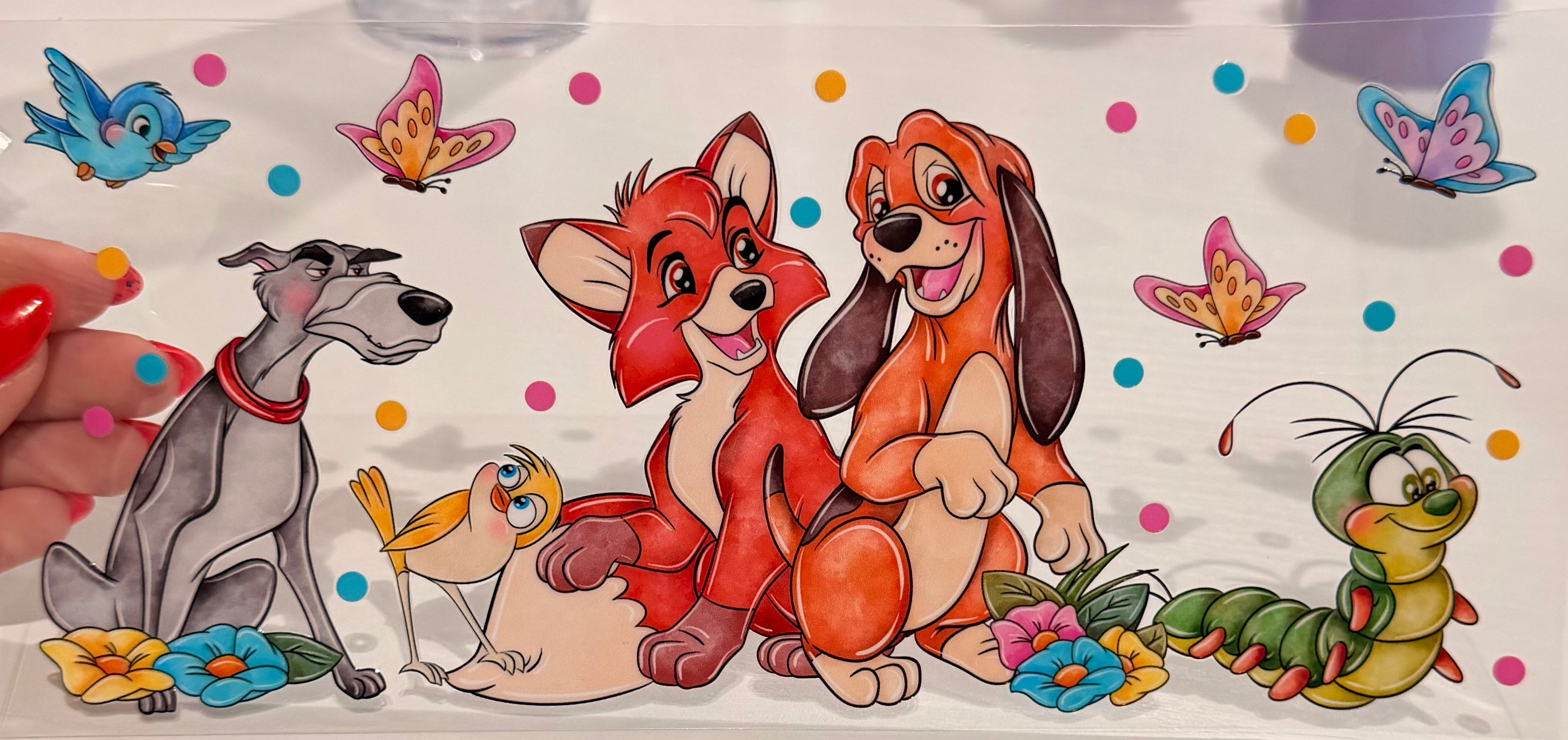 Disney Wrap 105 cup design