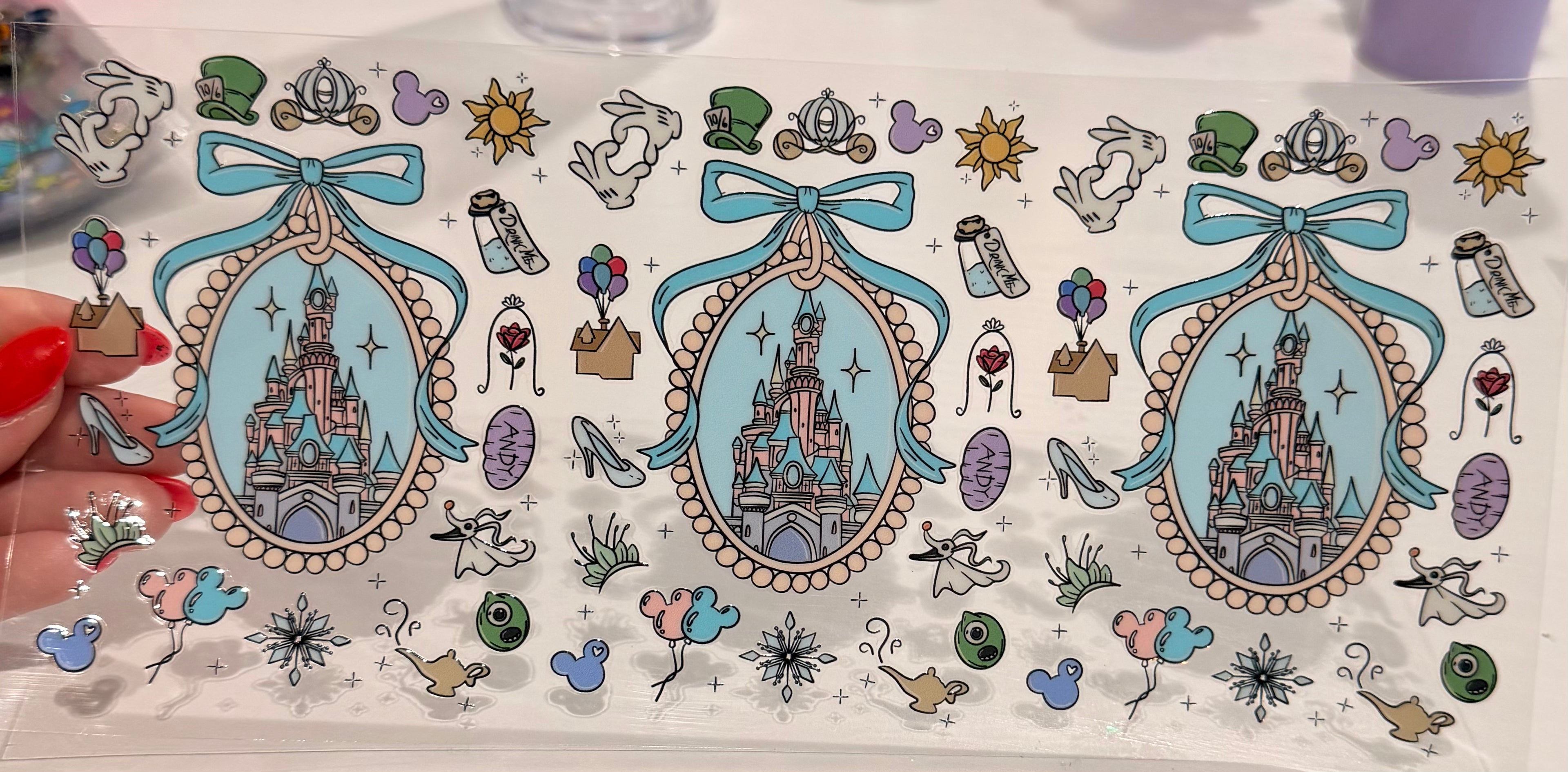 Disney Wrap 109 cup design
