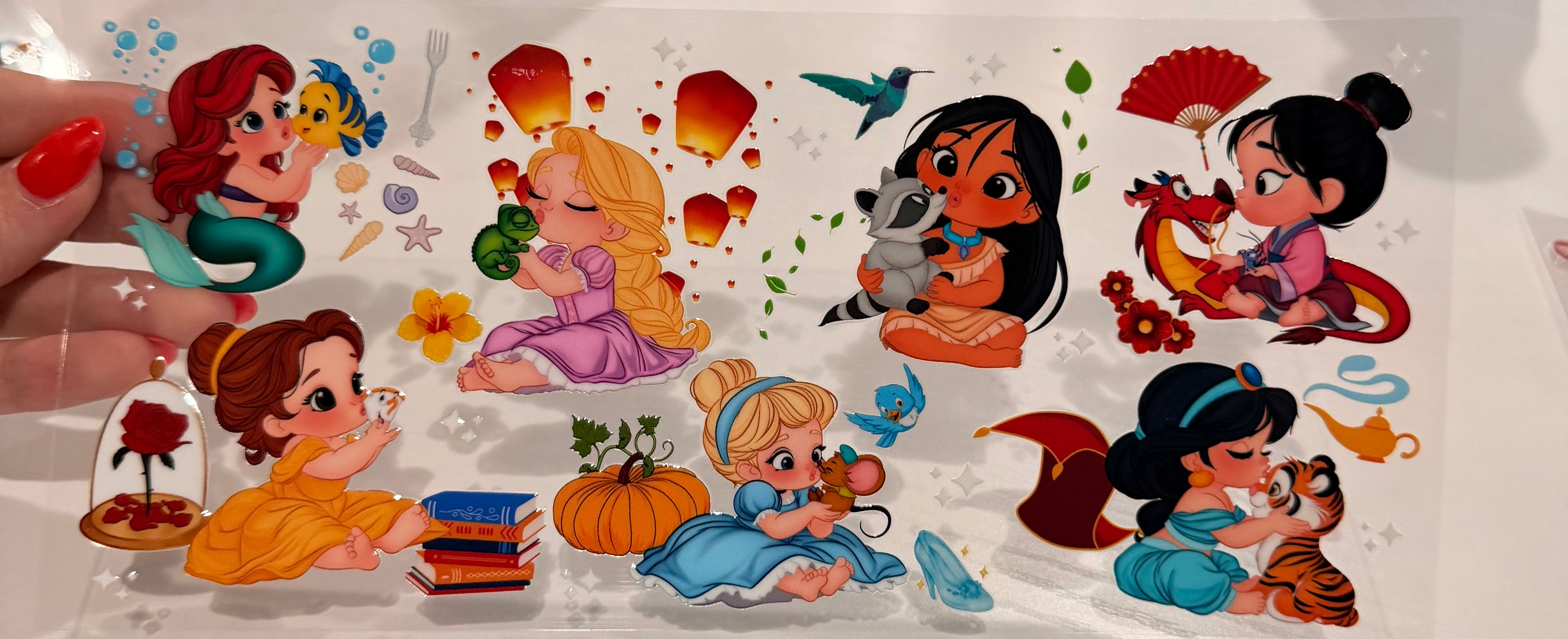 Disney Wrap 123 cup design