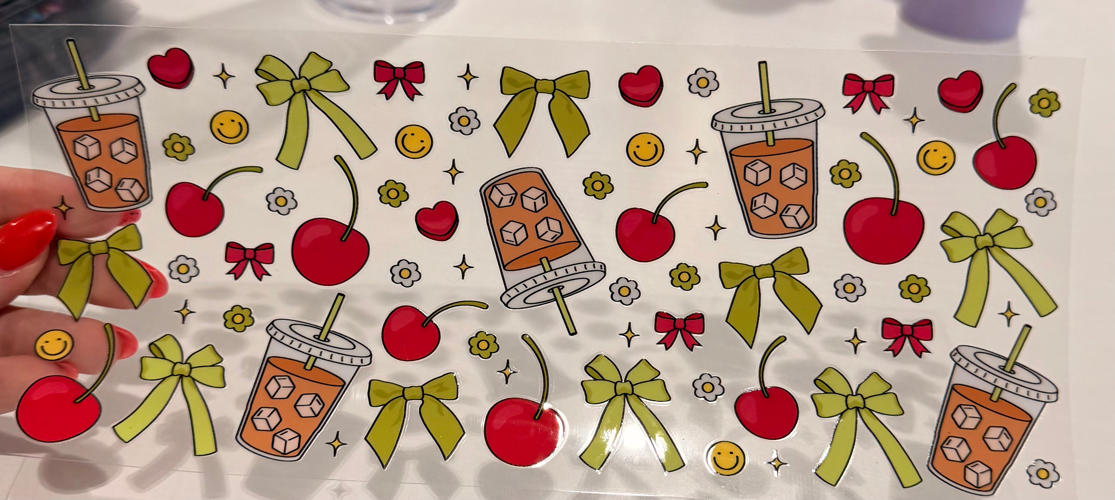 Drinks & Food Wrap 014 cup design