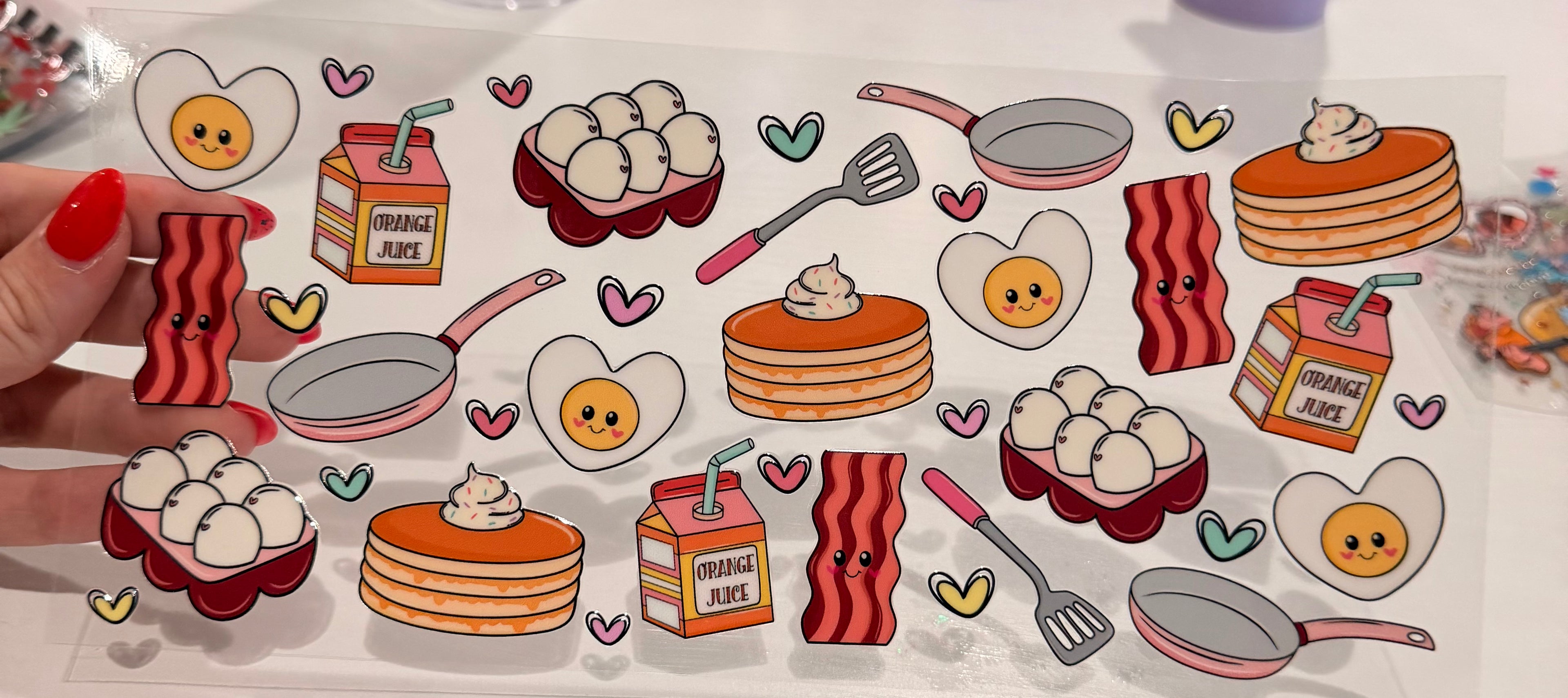 Drinks & Food Wrap 023 cup design