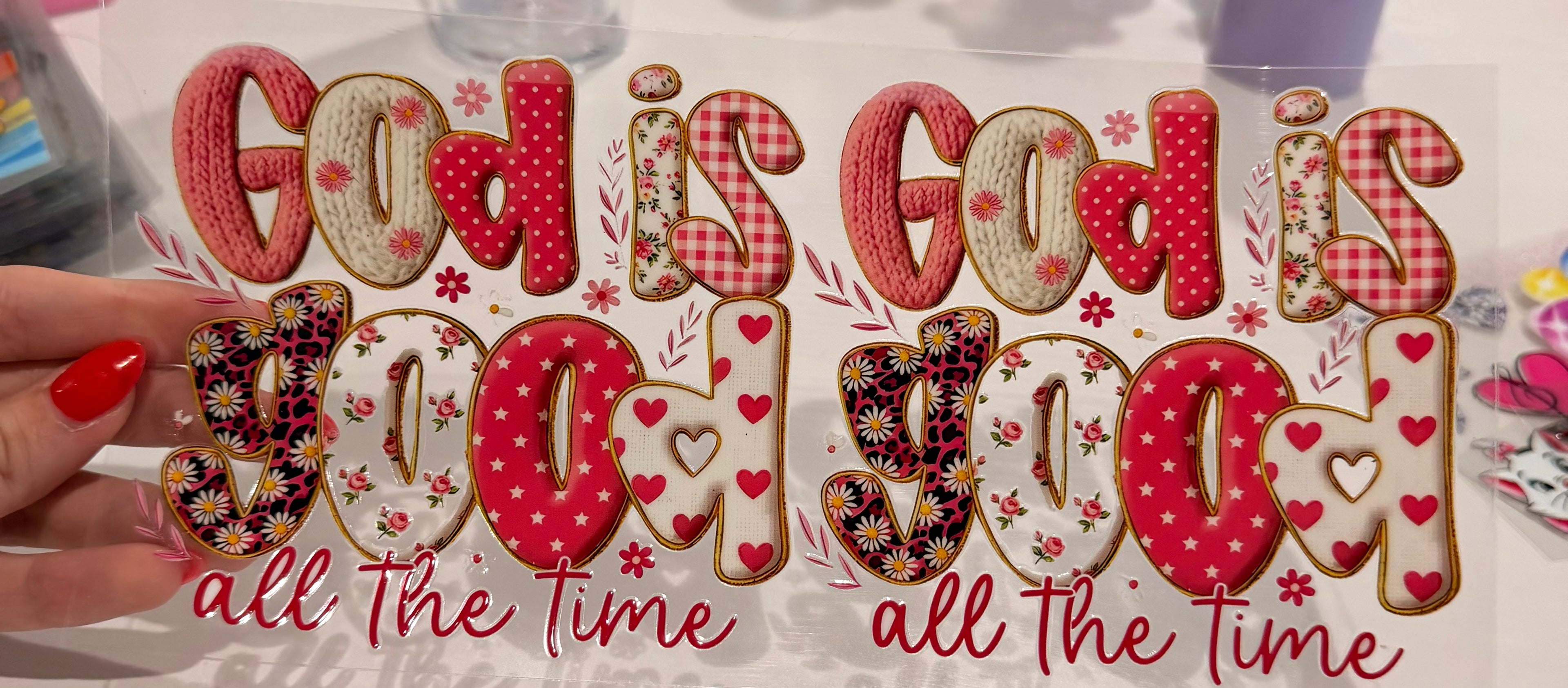 Faith Wrap 010 cup design