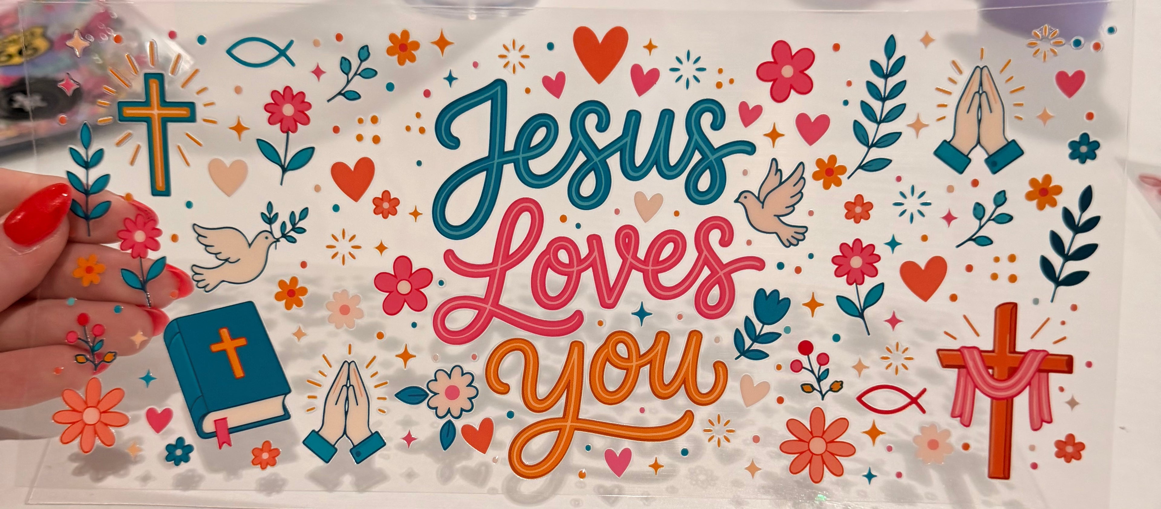 Faith Wrap 011 cup design
