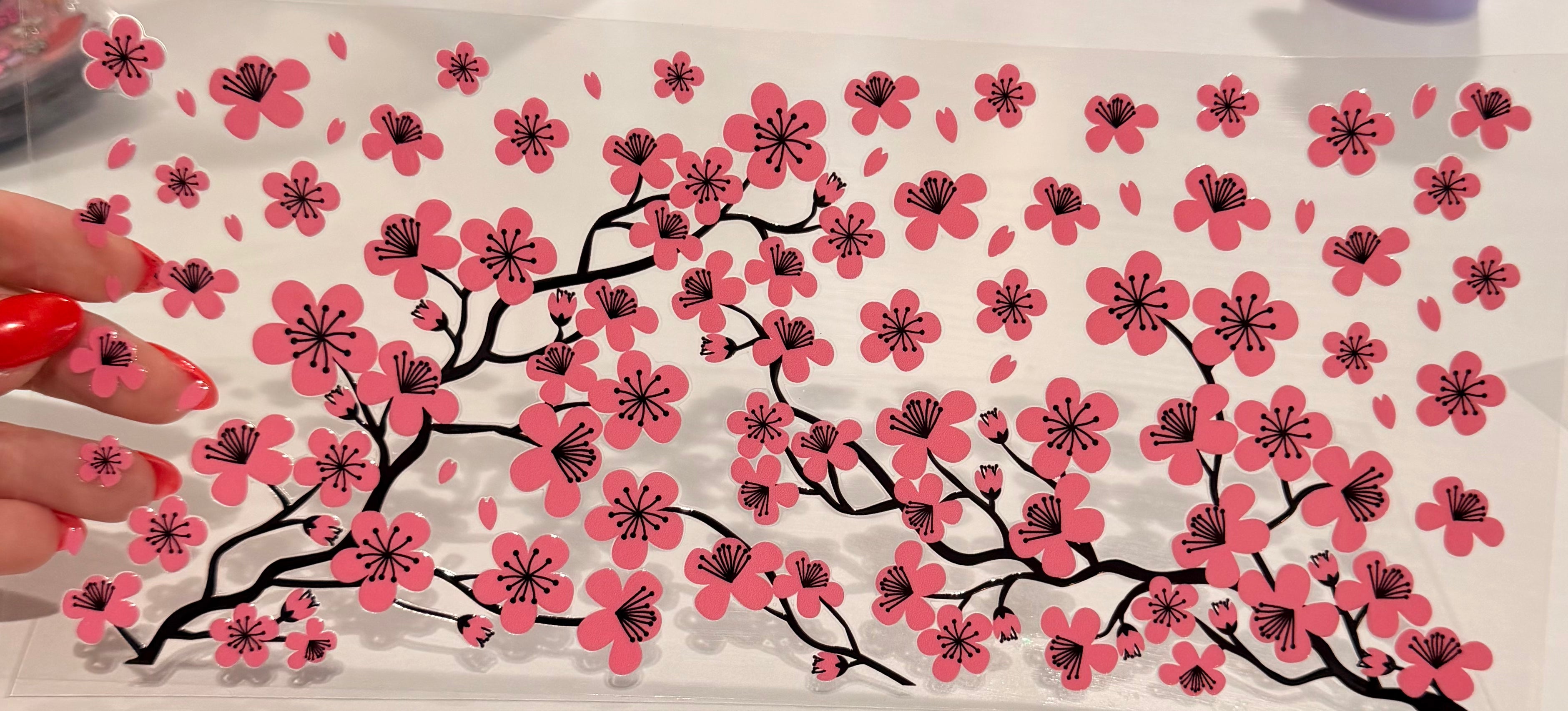 Floral & Nature Wrap 011 cup design