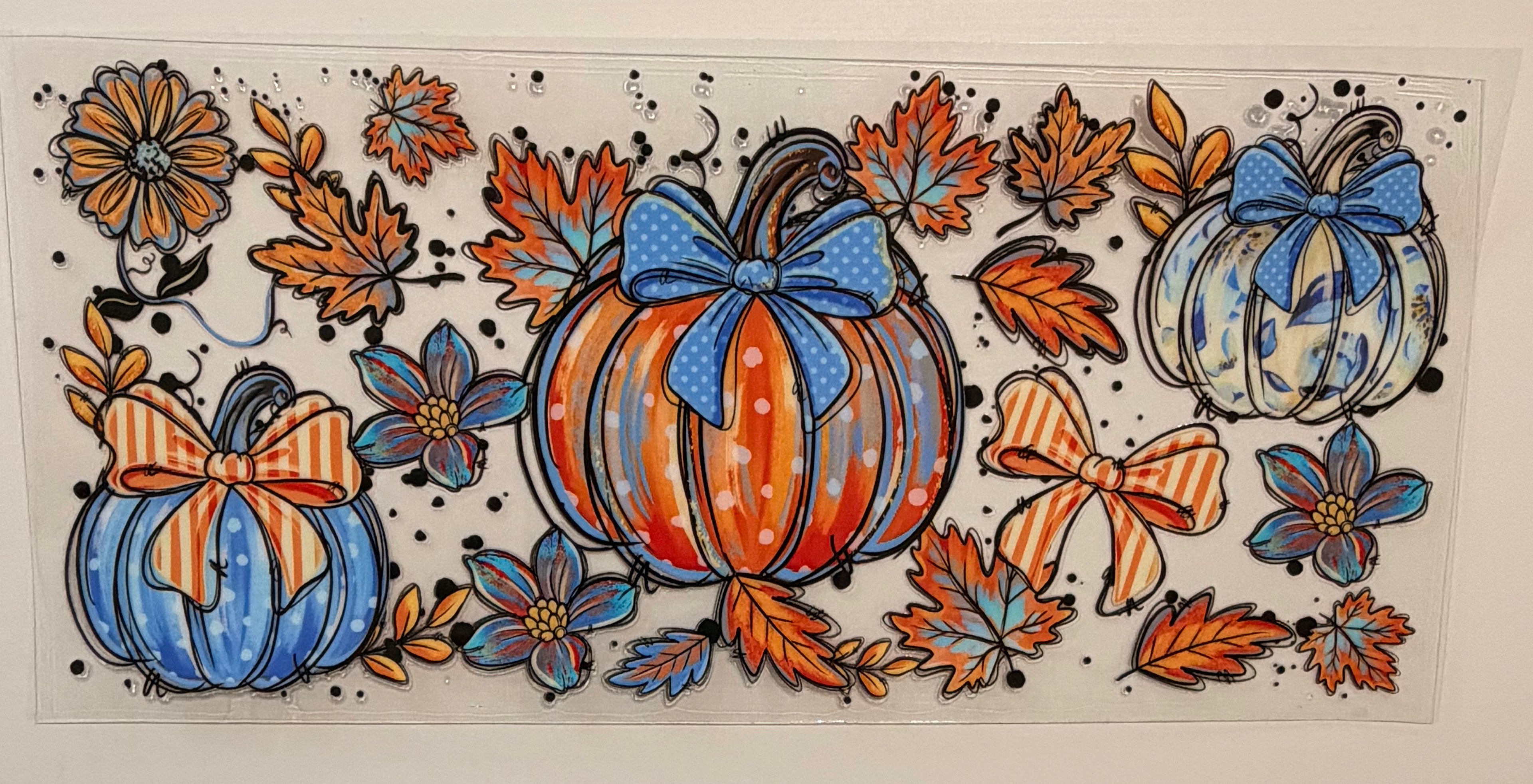 Horror & Halloween Wrap 002 cup design