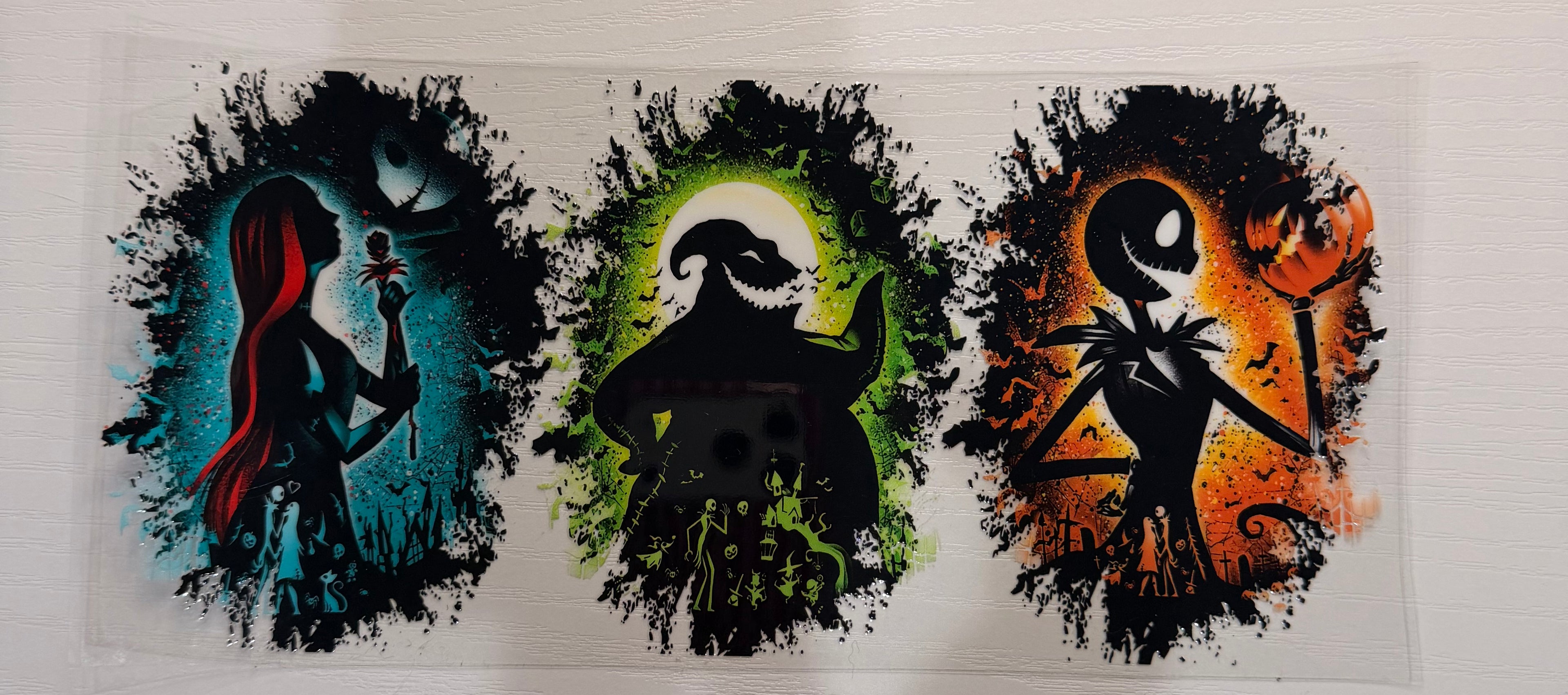 Horror & Halloween Wrap 009 cup design